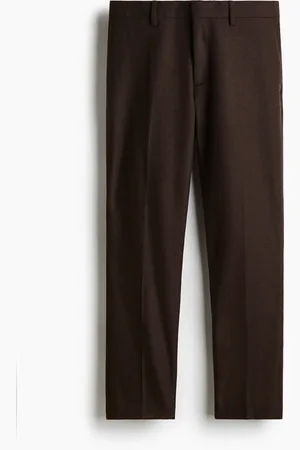 H&M Villasekoitteiset housut Slim Fit