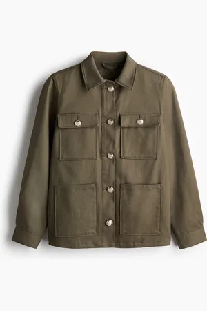 H&M Puuvillainen utility-takki