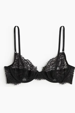 H&M Kaarituelliset pitsiset rintaliivit