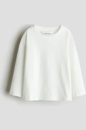 H&M Pitkähihainen pimapuuvilla-T-paita