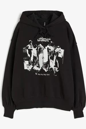H&M Painokuvallinen oversize-huppari