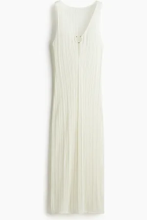 H&M Ribbineulottu rantamekko