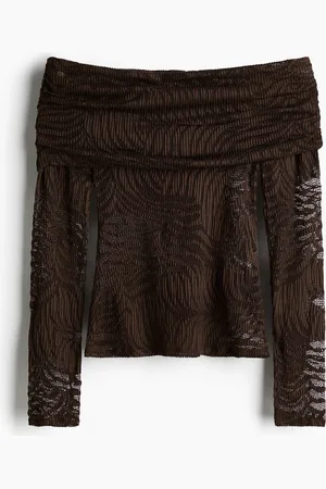 H&M Off shoulder -pitsipusero