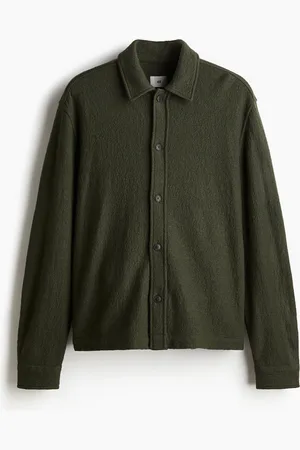 H&M Villasekoitteinen päällyspaita Regular Fit