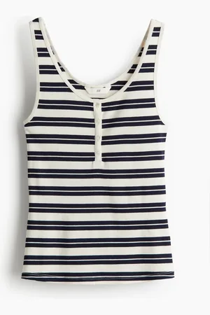 H&M Ribattu toppi