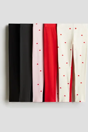 H&M 5 kpl trikoisia leggingsejä