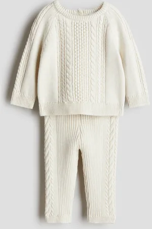 H&M Kaksiosainen puuvillaneulesetti