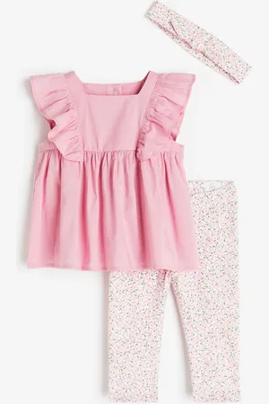 H&M Kolmiosainen puuvillasetti