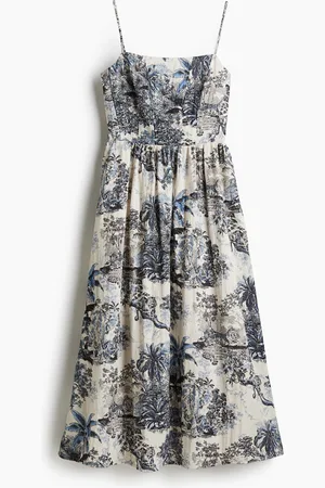 H&M Naruolkaiminen midimekko