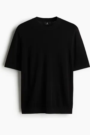 H&M Reikäneulottu T-paita Regular Fit