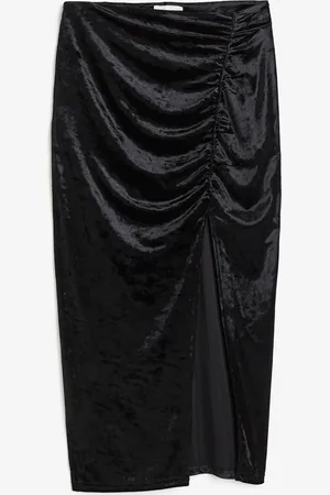 H&M Midihame murskattua samettia
