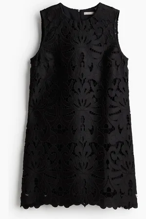 H&M Broderie anglaise -mekko