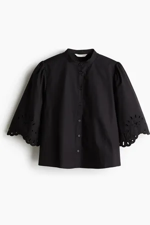 H&M Puhvihihainen puuvillapusero