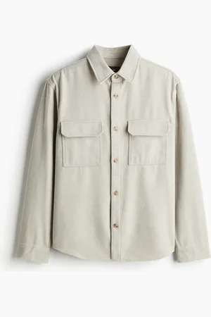 H&M Huovutettu päällyspaita Regular Fit