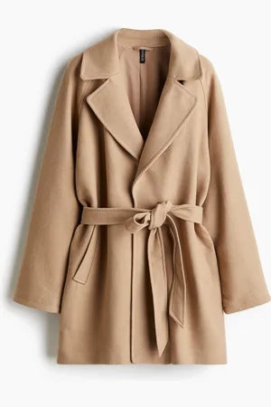 H&M Huovutettu vyöllinen takki