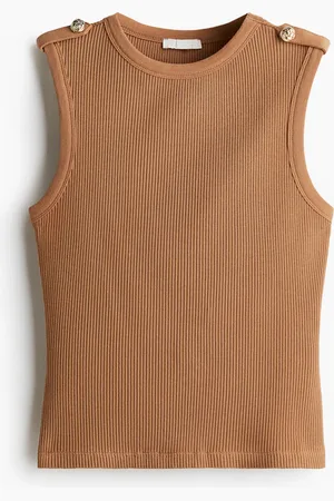 H&M Ribattu toppi