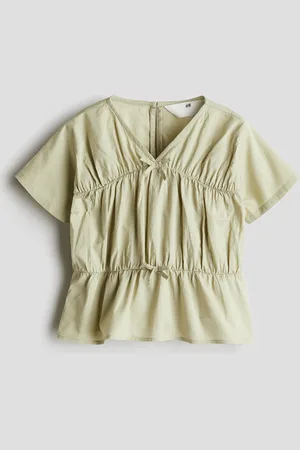 H&M Peplum-puuvillapusero