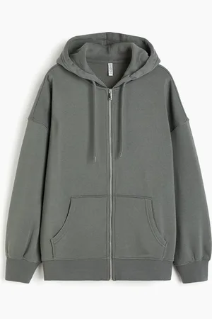 H&M Vetoketjullinen oversize-huppari