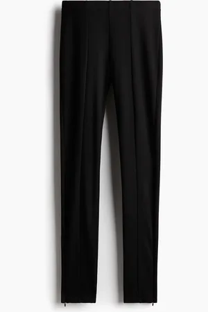 H&M Vetoketjusuiset paksut trikooleggingsit