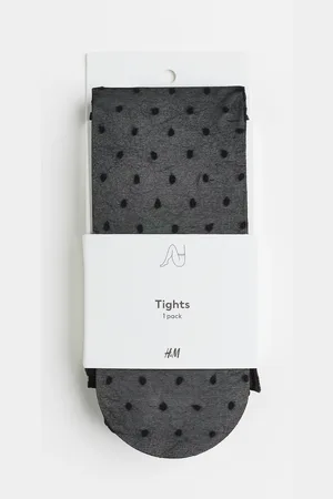 H&M Pilkulliset sukkahousut 40 denieriä
