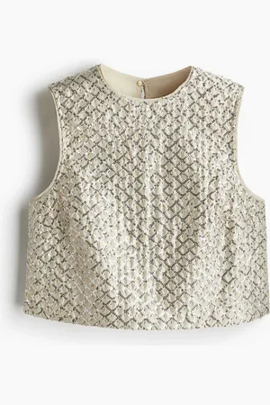 H&M Koristeinen toppi