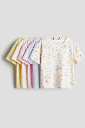 H&M 5 kpl puuvillaisia T-paitoja