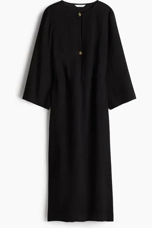 H&M Pitkähihainen midimekko