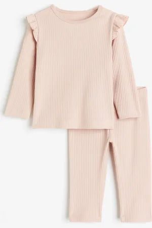 H&M Ribattu puuvillainen setti
