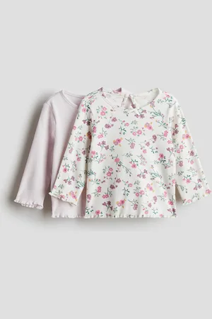 H&M 2 kpl ribattuja trikoopuseroita