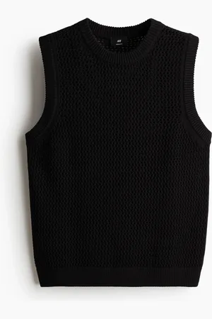 H&M Pointelle-neuletoppi Regular Fit