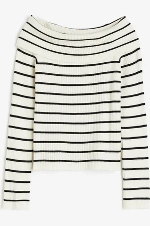 H&M Off shoulder -ribbineulepusero