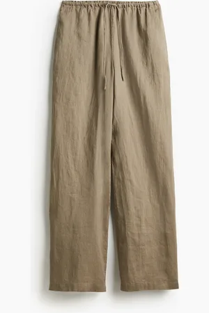 H&M Väljät pellavahousut