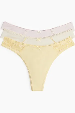 H&M 3 kpl string-alushousuja