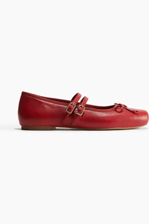 H&M Nahkaiset ballerinat