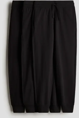 H&M 3 kpl puuvillatrikoisia joggerseja