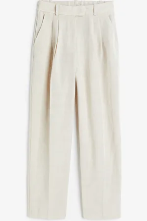H&M Kapenevat pellavasekoitteiset housut