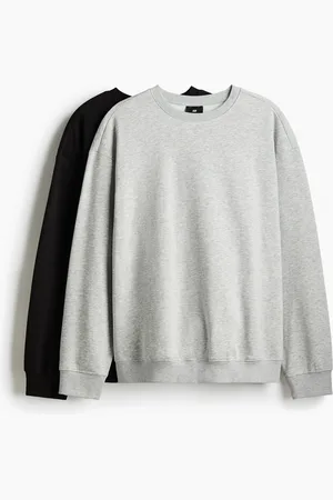 H&M 2 kpl collegepuseroita Loose Fit