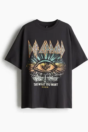 H&M Painokuvallinen oversize-T-paita