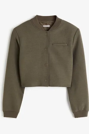 H&M Lyhyt olkatopattu takki