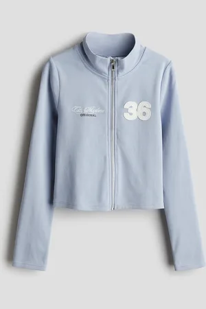 H&M Kuvallinen vetoketjullinen pusero