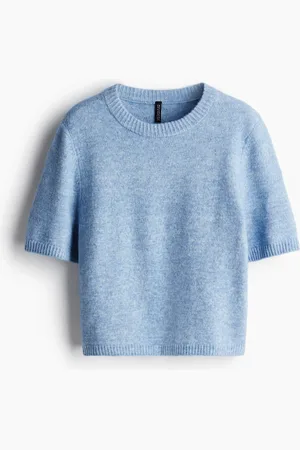 H&M Lyhythihainen neulepusero