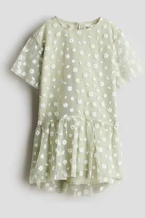 H&M Kirjailtu mekko