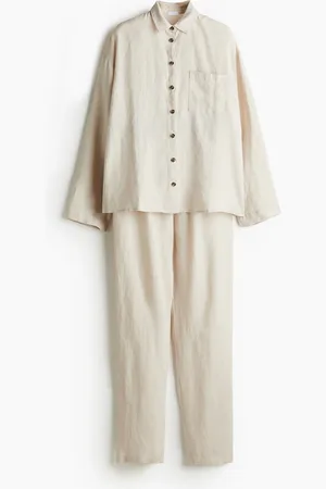 H&M Pyjama pestyä pellavaa