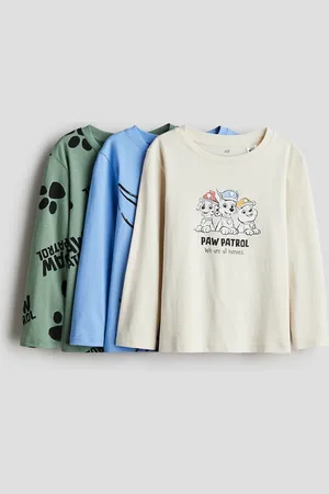 H&M 3 kpl pitkähihaisia T-paitoja