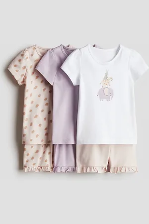 H&M 3 kpl pyjamia - Pinkki