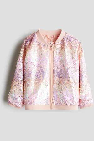 H&M Paljettikoristeinen lentäjäntakki