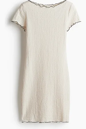 H&M Rypytetty overlock-reunainen mekko