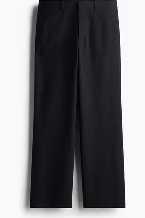 H&M Levenevät pellavasekoitteiset housut Regular Fit