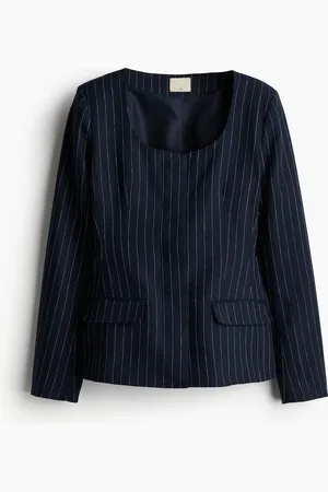 H&M Vyötäröä korostava pellavableiseri