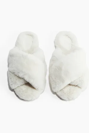 H&M Pörröiset tohvelit